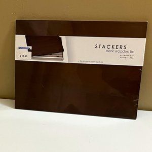 Stackers Classic Dark Wooden Lid